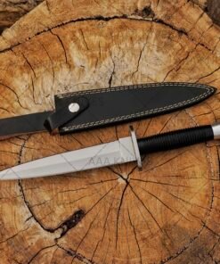 Handmade double edge dagger knife