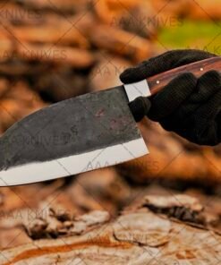 Handmade D2 steel cleaver