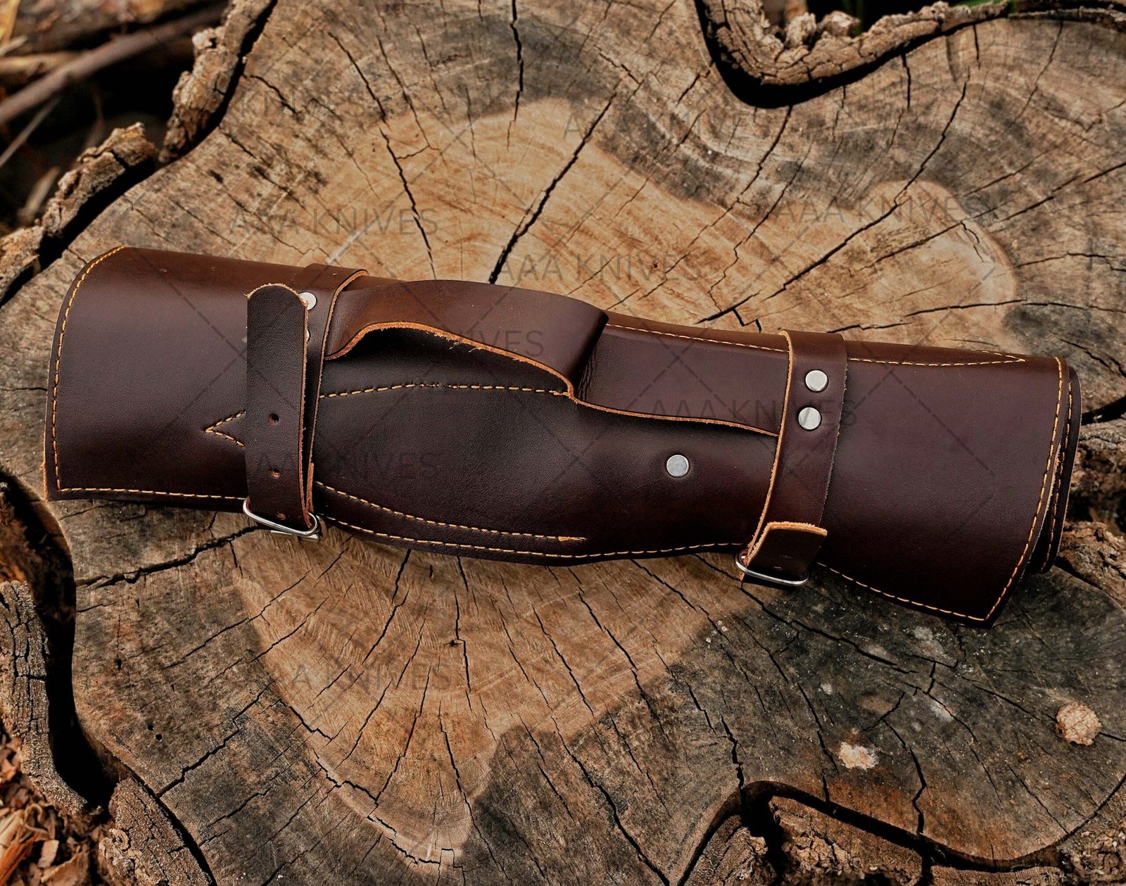 Professional Damascus steel kitchen knives