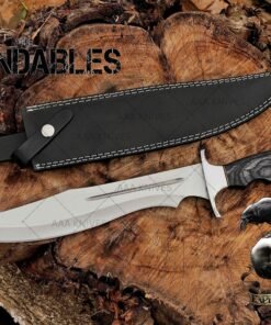 D2 steel tactical Bowie knife