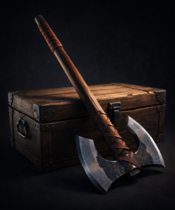 Functional Viking battle axe handmade