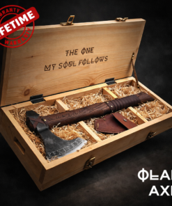 Viking axe groomsmen proposal gift