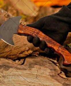 Handcrafted tomahawk axe set