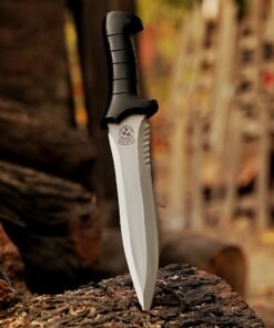 Handmade D2 steel Leon Kennedy knife inspired by Resident Evil 4