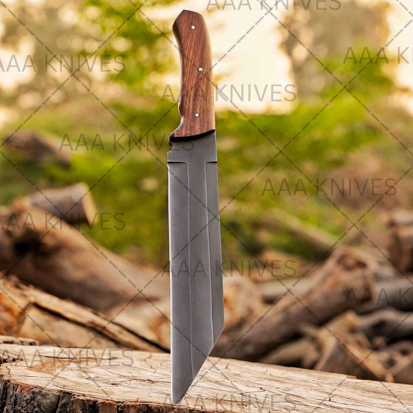 Handmade high carbon steel Seax knife