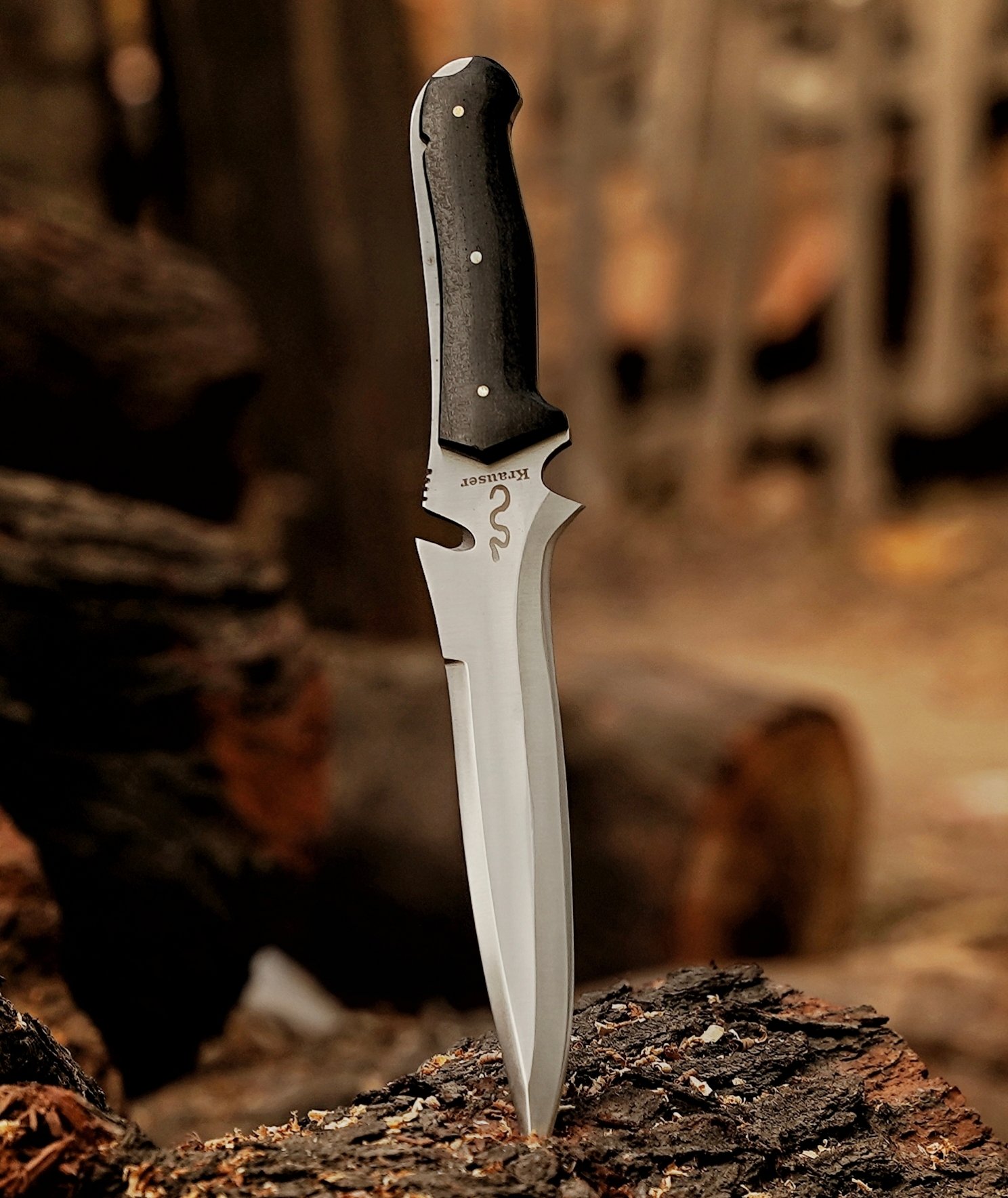 Resident Evil 4 Jack Krauser Bowie knife replica