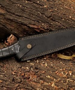 Custom D2 steel fixed blade Leon Kennedy knife