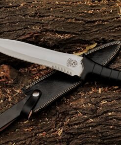 Handmade D2 steel Leon Kennedy knife inspired by Resident Evil 4