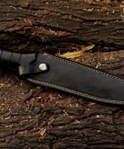 Leon Kennedy knife with leather sheath
