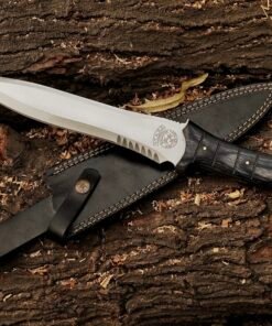 Handmade D2 steel Leon Kennedy knife inspired by Resident Evil 4