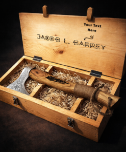 Custom Viking axe anniversary present
