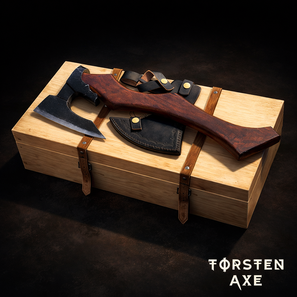 Viking axe birthday gift for dad