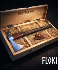 Viking axe groomsmen proposal gift