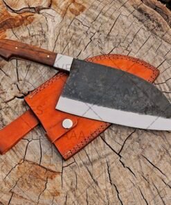 D2 steel Serbian style cleaver