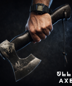 Handmade throwing axe