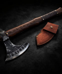 Custom engraved hunting axe