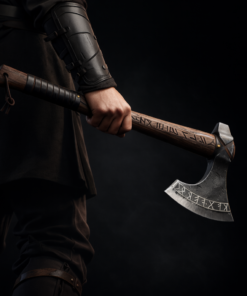 Handmade Viking axe for camping