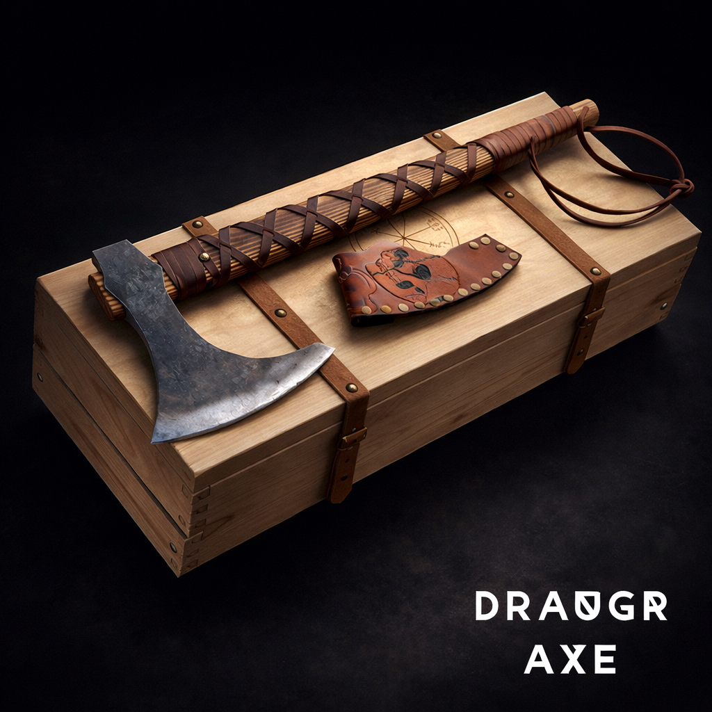 Handmade Viking axe gift