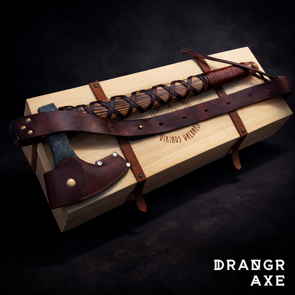 Viking culture collectible axe