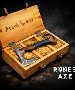 Handmade Viking axe hatchet