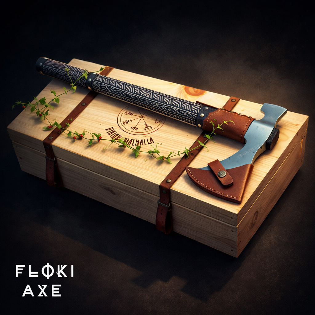 Viking axe birthday gift