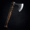 Rune engraved handmade Viking axe