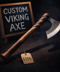 Viking axe rustic wall decor