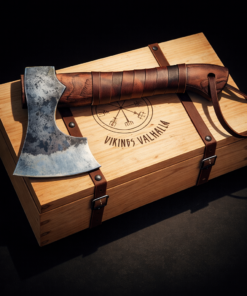 Small camping throwing hatchet