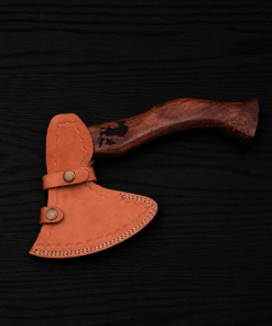 Damascus pattern axe
