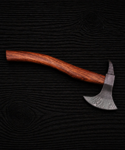 Damascus bushcraft tomahawk