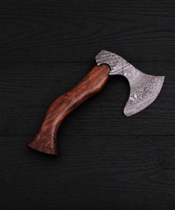 handmade Damascus steel axe