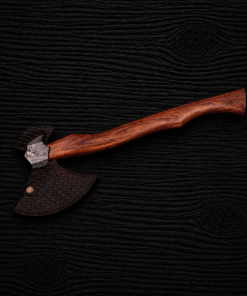 Damascus bushcraft tomahawk