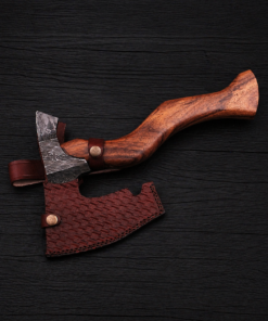 Handmade Damascus axe