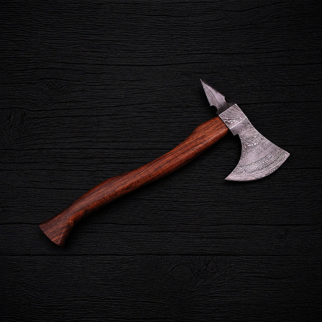 Damascus functional tomahawk,