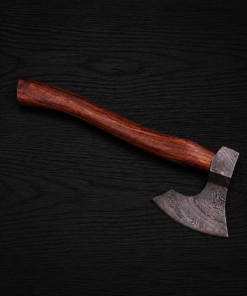 handmade Damascus steel axe