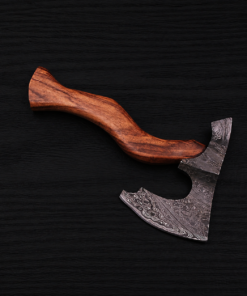 Damascus steel tactical tomahawk