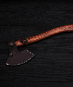 Damascus bushcraft tomahawk