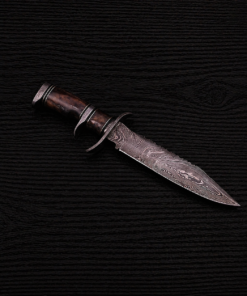 Subhilt bowie knife Damascus steel