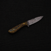 Damascus skinner knife