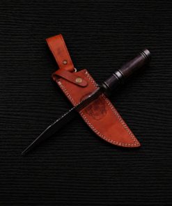 Handmade Damascus bowie knife