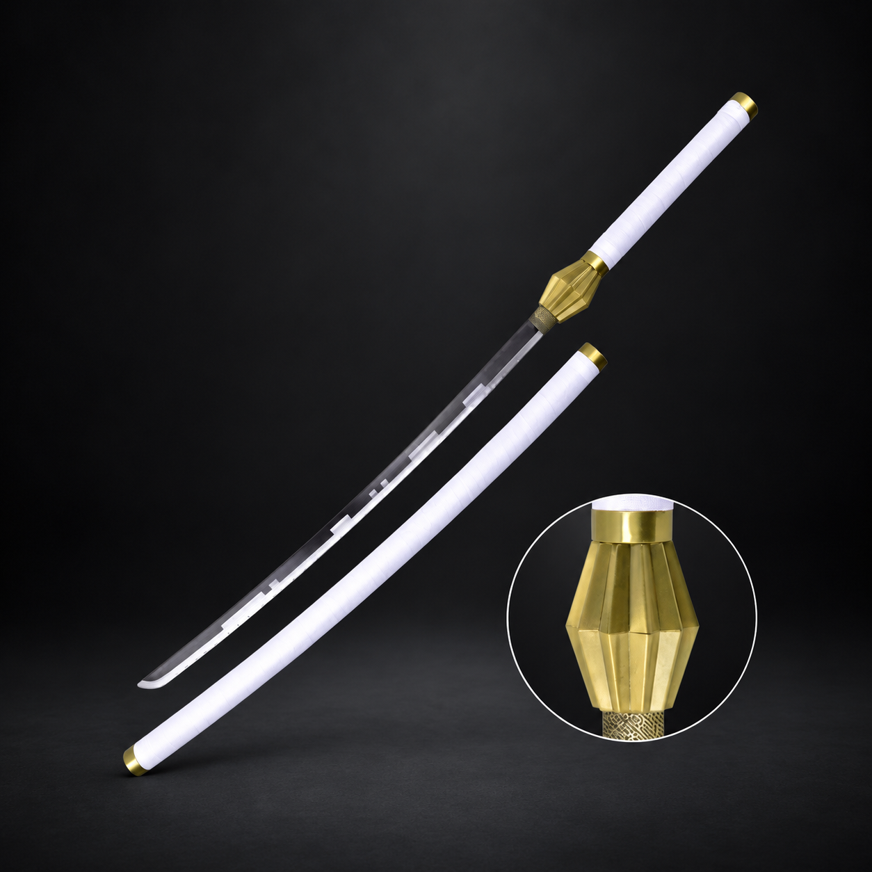 Anime Zaraki Kenpachi Sword – 43.3" Stainless Steel Bleach Replica Katana - Image 3