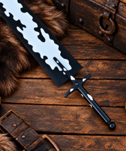 Black Clover Asta Demon Slayer Sword – Anime Replica with Stainless Steel Blade - Image 4