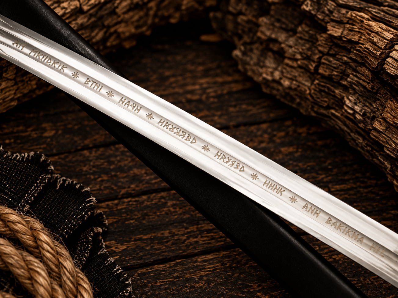 The Ancient Shattered Blade of the King is a handmade fantasy longsword inspired by legendary reforged warrior swords. Featuring an ornate hilt, distinctive blade design, and matching scabbard, this collectible captures the character of an ancient royal weapon. Ideal for fantasy enthusiasts, medieval-themed décor, cosplay, and special-occasion gifting, it makes a striking addition to any sword collection.
