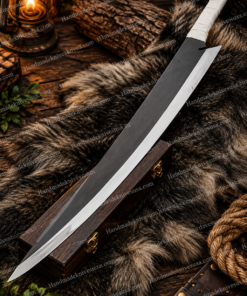 Handmade Ichigo Zangetsu Sword – 38" Stainless Steel Anime Replica Katana with Leather Cover - Image 5