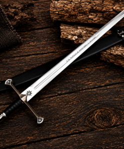 Ancient Shattered Blade of the King – Handmade Fantasy Longsword with Ornate Hilt & Scabbard - Image 6
