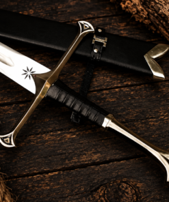 Ancient Shattered Blade of the King – Handmade Fantasy Longsword with Ornate Hilt & Scabbard - Image 3