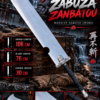 Zabuza Zanbatou sword massive Naruto anime replica