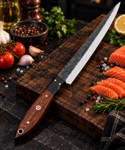 Handmade Damascus Steel Chef Tool Set | Artisan Kitchen Tools - Image 4
